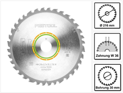 Festool 500124 características