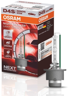Osram Xenarc Night Breaker Laser D4S Next Gen