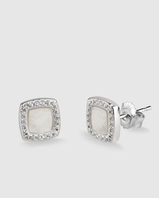 Vidal & Vidal - Pendientes Ready To Wear De Plata Y Madreperla