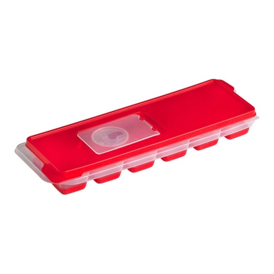 El Corte Inglés - Molde De Cubitos De Hielos Con Tapa Rojo