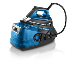 Rowenta - Centro De Planchado Silence Steam Pro DG9222 Con Autonomía Ilimitada Azul en oferta