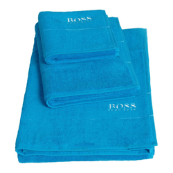 Hugo Boss - Toalla De Baño Plain Azul Lavabo características