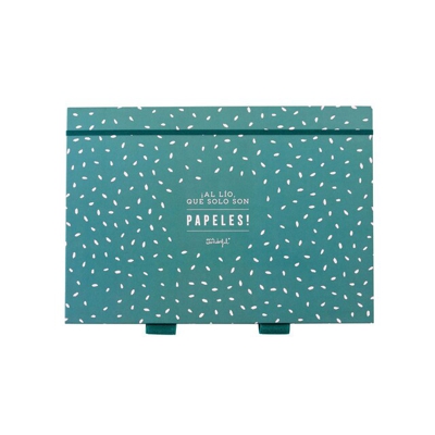 Mr. Wonderful - Archivador De Cartón : ¡Al Lío, Que Solo Son Papeles!