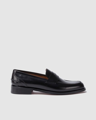 Roberto Ley - Mocasines De Hombre En Piel De Color Negro