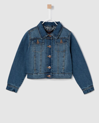 Brotes - Cazadora Vaquera De Niña Azul en oferta