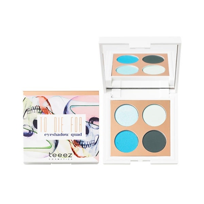 To Die For Eyeshadow Quad Unrestrained Style #F9cfb9
