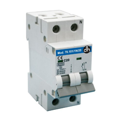 Interruptor automático magnetotérmico (MCB) 1 + 16 A 230 VAC Electro Dh 78.101/1N/16 8430552107339 precio