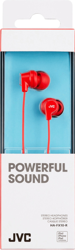 Auriculares JVC HA-FX10 Rojo características