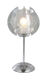 Lámpara de mesa Globo, Modelo  POLLUX acrílico cromo 21827 precio