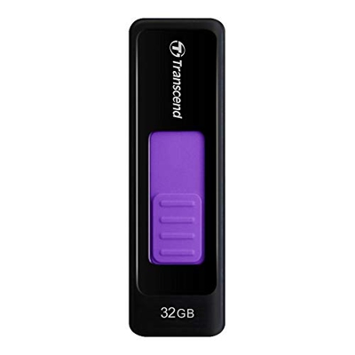Transcend JetFlash 760 - Memoria USB 3.0 de 32 GB sin Tapa, Negro