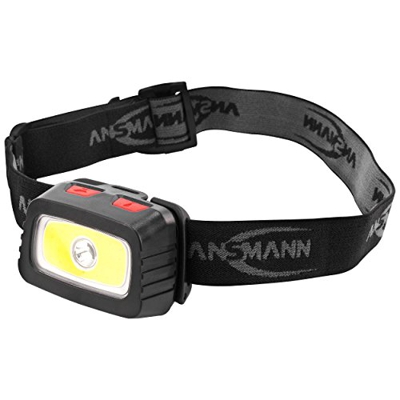 Ansmann HD200B LED Stirnlampe batteriebetrieben 185lm 15h 1600-0198