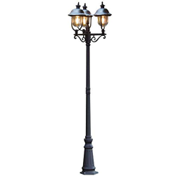 Kandelaber EEK a Parma 3-flammig Schwarz H 2 18 M en oferta
