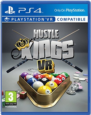 HUSTLE KINGS VR (BILLAR). JUEGO PS4.COMPATIBLE CON PLAYSTATION VR.NUEVO,PRECINT.