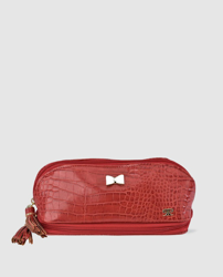 Pierre Cardin - Joyero En Rojo Con Acabado Coco características