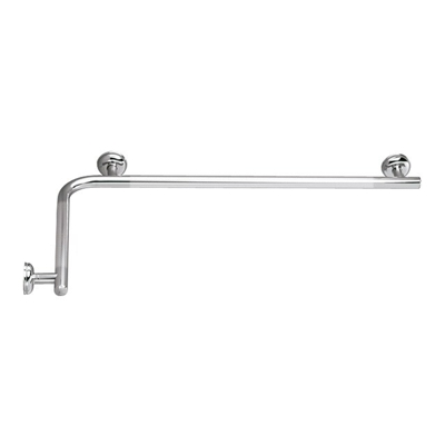 Beltrán - Asidero De Ducha Angular 90º A Dos Paredes Antideslizante Lado Izquierdo Acero