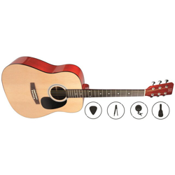 OQAN - Guitarra Acústica QGA-26 Pack características