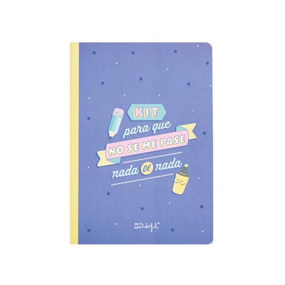 Mr. Wonderful - Libreta De Pegatinas Y Notas Adhesivas: Kir Para Que No Se Me Pase Nada De Nada