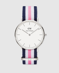 Daniel Wellington - Reloj De Mujer Southampton Textil Tricolor características