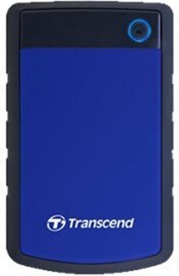 1166624-Transcend StoreJet 25H3 disco rigido esterno 4000 GB Blu, Blu marino (Tr