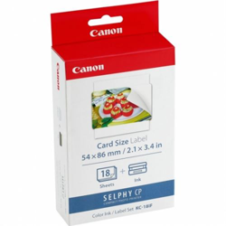 Ver Etiquetas adhesivas para impresora Canon KC-18IF y sus características Etiquetas adhesivas para impresora Canon KC-18IF características