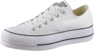 Converse Chuck Taylor All Star Lift Canvas Low Top White, Black