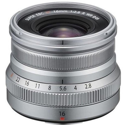 Fujifilm Fujinon XF 16mm f2.8 R WR Silver