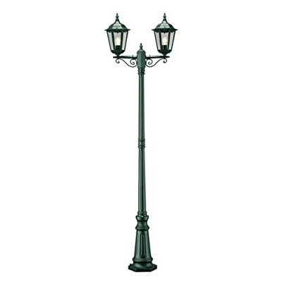 Farola Firenze de 2 brazo, verde