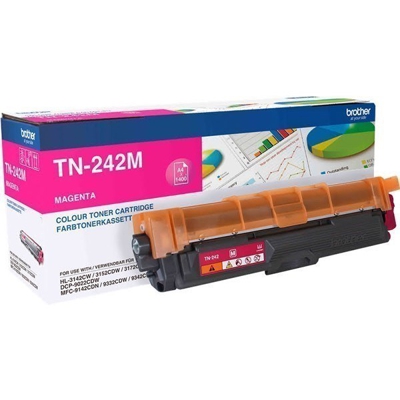 TN-242M cartucho de tóner Original Magenta 1 pieza(s)