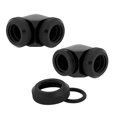 XF Hardline 90° 12mm OD Fitting Twin Pack, Conexión