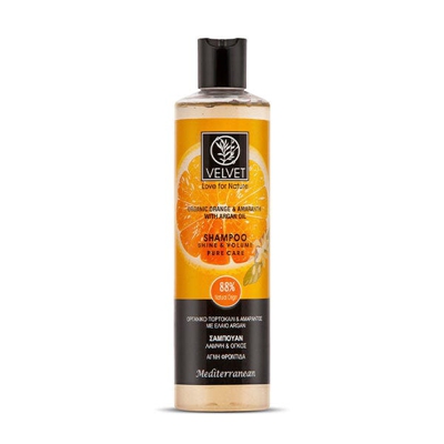 Organic Orange & Amaranth With Argan Oil Shampoo Shine & Volume