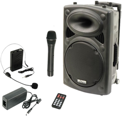 Ibiza PORT12VHF-BT black precio