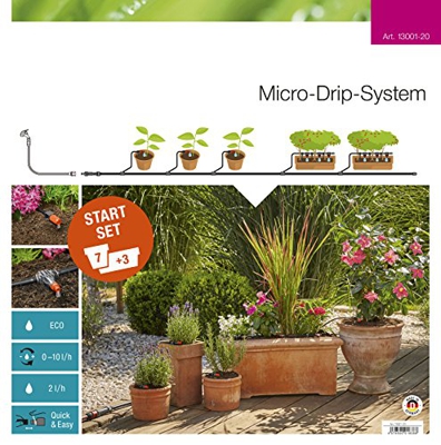 Set de inicio para Macetas M, Sistemas de goteo