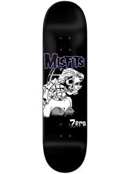 Zero X Misfits Die Die 8.25" Skateboard Deck estampado características