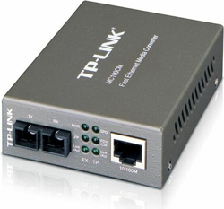 Convertidor TP-LINK Fibra 100BASE-FX a Cobre 100BASE-TX características