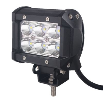 Foco de trabajo con barra LED para 4x4, suv, quad, 9-32v, 18w equivalente 180w flood