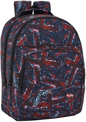 Safta Mochila escolar Blackfit8 flags 42 x 32 x 16 cm