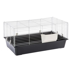 Jaula para roedores Piggy Basic - Negro: 95 x 57 x 46 cm (L x An x Al) en oferta