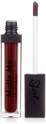 Ultra Smooth Matte Lip Cream Matte Me Sleek Unreal 1173 #4F060d