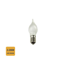 Bombilla mariposa  LED e10 3,5v 3.200k luz calida EDM precio
