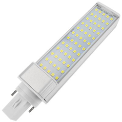 Lámpara de tubo BeMatik LED PLC G24 85-265VAC 12W Bombilla de luz de día características