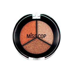 Sombra Make Up Trio Miss Cop Doré 06 #Fa7248 características
