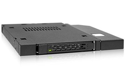 MB411SPO-B panel bahía disco duro Negro, Chasis intercambiable