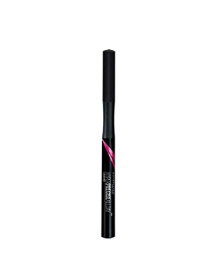 Maybelline New York Hyper Precise All Day Delineador de Ojos Waterproof, Color Negro - 1 ml