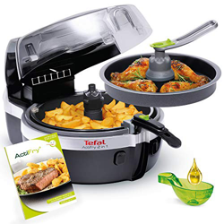 Tefal Actifry 2 In 1 Freidora De Aire Caliente, 1400 W, 1.5 kg, Cerámica, Negro en oferta