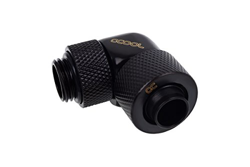 Alphacool Eiszapfen 13/10mm Threaded Rotatable 90 Degree G1 / 4 Fitting - Black en oferta