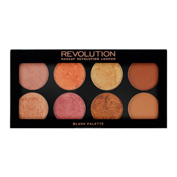 Paleta Coloretes Golden Sugar 2 Rose Gold Makeup Revolution características