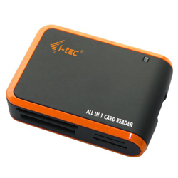 USBALL3 lector de tarjeta Negro, Naranja USB 2.0, Lector de tarjetas precio