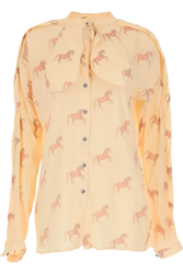 Vivienne Westwood Camisa de Mujer, Beige, Acetato, 2017, 40 42 44 precio