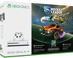 Microsoft Xbox One S 500GB + Rocket League características