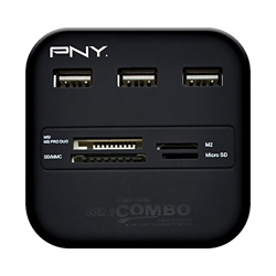 PNY Multi Slot Card Reader USB 2.0 características